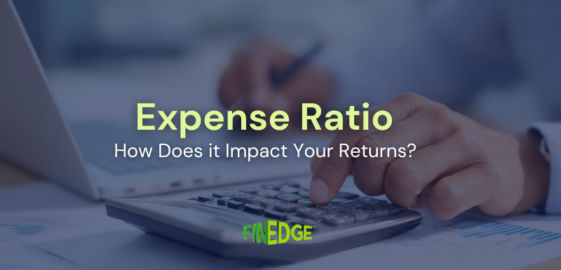 Professional calculating mutual fund expense ratio to understand its impact on investment returns.