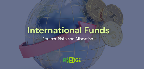 International equity funds concept with global investing, currency exposure, and diversification theme