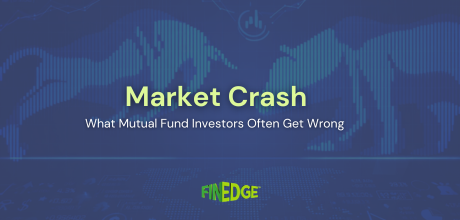 Market volatility concept with bull and bear charts highlighting investor behaviour and long-term return impact